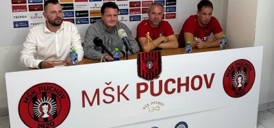 Tlačová konferencia MŠK Púchov pred štartom MONACObet ligy 2025/2026